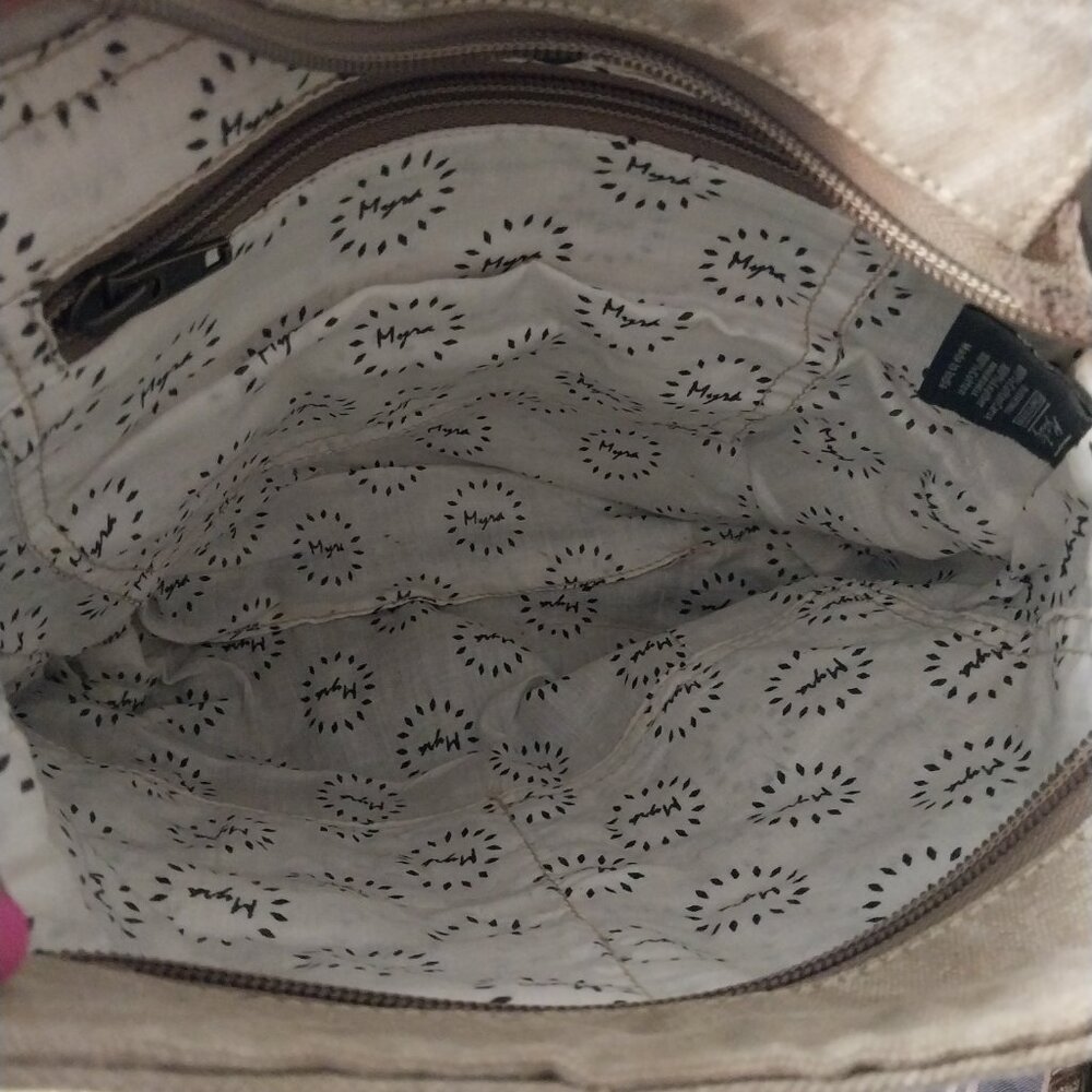 3522 Medium Myra Shoulder Bag Like New. 12" X 11" with 24" Strap Drop. - Picture 9 of 11